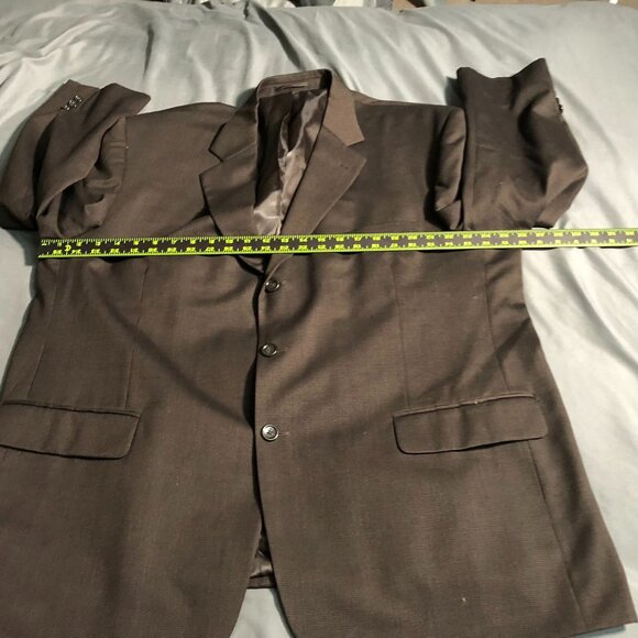 Daniel Gray Trio Mens Brown Blazer 50R Wool - Picture 4 of 16